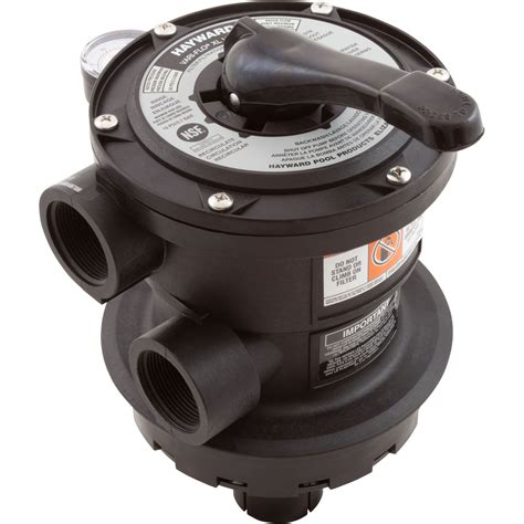 Hayward SP0714TE 6-Way Top Valve 1.5” with Gauge - SP0714TE