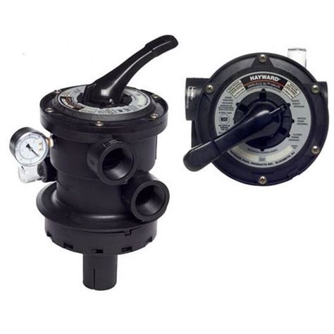 Hayward SP0714TE 6-Way Top Valve 1.5” with Gauge - SP0714TE