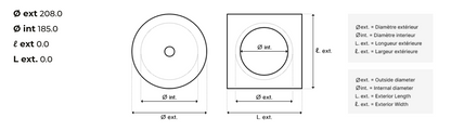 Hayward Round Skimmer Cover SKX9411HD