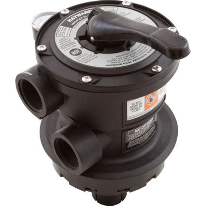 Hayward SP0714TE 6-Way Top Valve 1.5” with Gauge - SP0714TE
